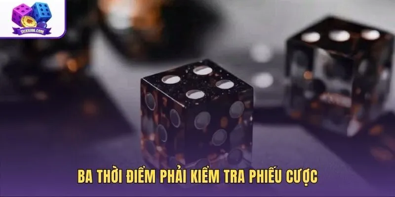 Quy trình kiểm tra trước khi xác nhận, sau khi ghi nhận và khi có kết quả