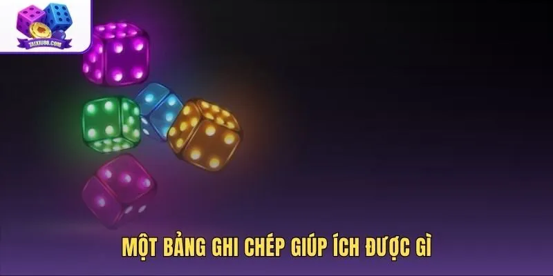 Mẫu bảng theo dõi các phiên tài xỉu
