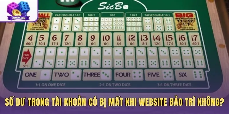Bảo mật số dư khi game xí ngầu sập web